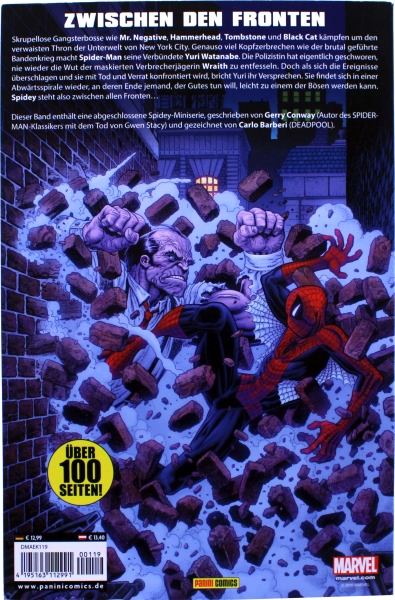 Marvel Comic Exklusiv Paperback Nr. 119: Todesspirale von Panini